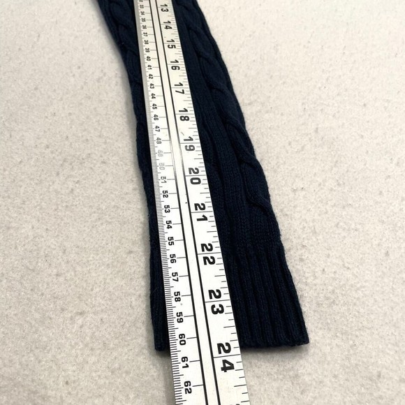 Banana Republic Womens Cable Knit Sweater S Small Shoulder Button Rabbit Hair - Picture 8 of 8